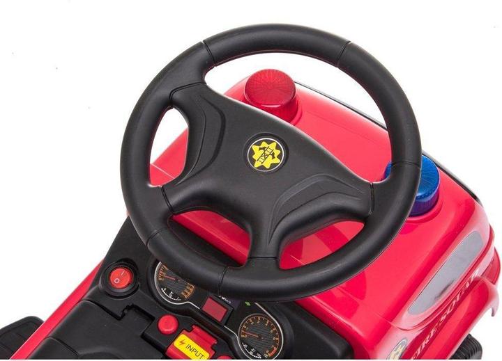 Immagine prodotto Lean Toys Camion elettrico dei pompieri con bolle di sapone (12 V)