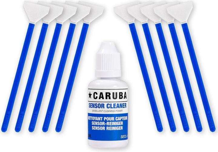 Actual product image Caruba Cleaning spatula for full frame sensors (24mm) Kit with cleaner 30ml