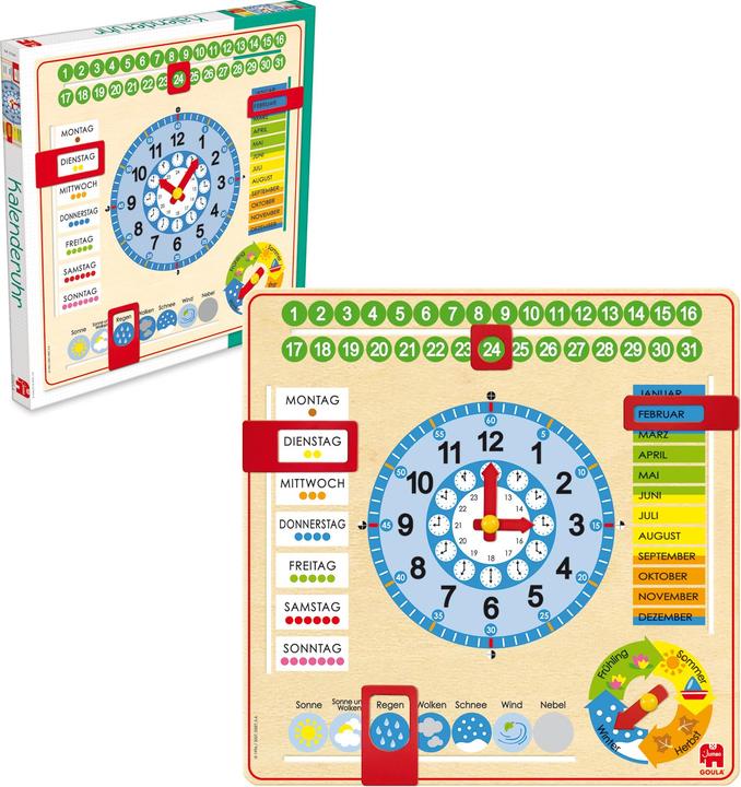 Immagine prodotto Goula Orologio calendario (Tedesco)