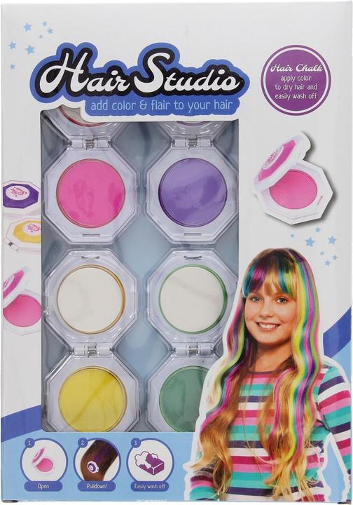 Produktbild Johntoy Farbe Ihr eigenes Haar Set (Mehrfarbig, 4 x)