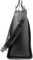 Image du produit Zoccolillo Sac à main en cuir vegan fait main Signature noir