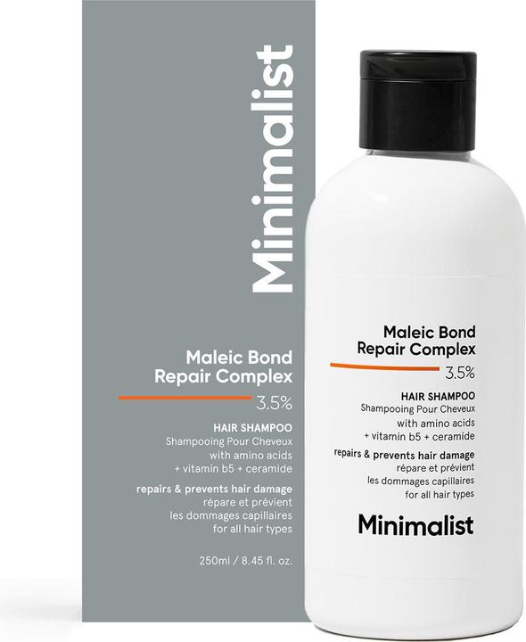 Minimalist Maleic Bond Repair Complex 3,5% Hair Shampoo (250 ml, Flüssiges Shampoo)