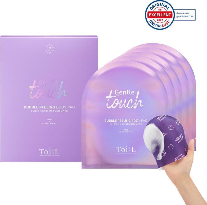 Toi:L Gentle Touch Bubble Peeling Body Pad (200 ml)