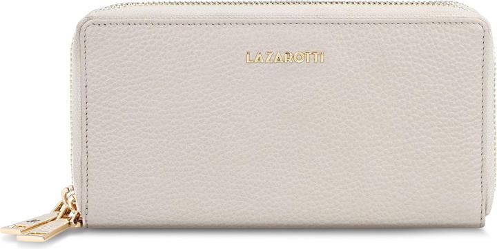 Lazarotti Bologna Leather Geldbörse RFID Schutz Leder 20 cm