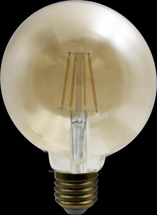 Immagine prodotto Globo Lampadina A LED In Vetro Ambra, 1xe27 LED (E27, 7 W, 5 x, F)
