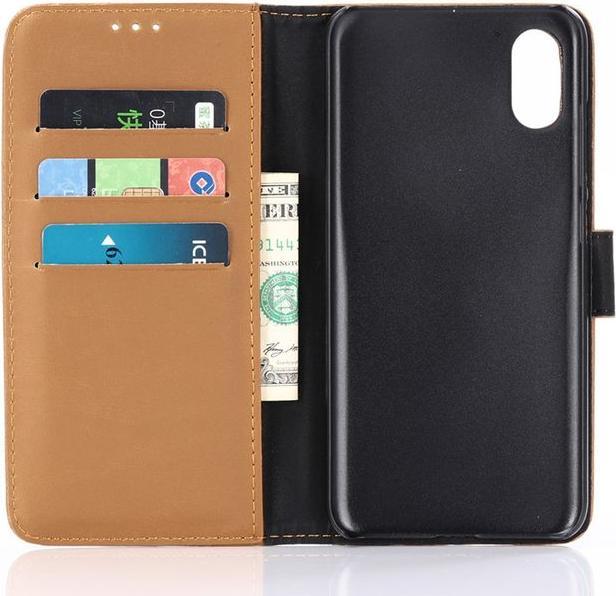 Actual product image MU Classic Crazy Horse IV Leather Bookcover Series (Mi 8 Pro)