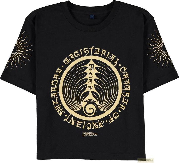Difuzed Warner - Fantastic Beasts - Women's cropped Short Sleeved T-shirt - M (M)