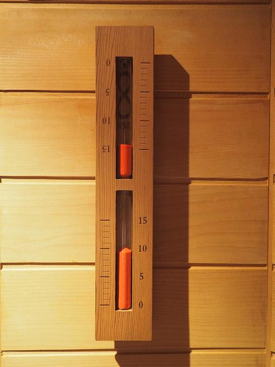 Actual product image Home Sauna Experience Rust Red, 15 minutes