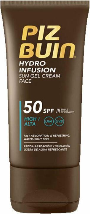 Image du produit Piz Buin Infusion d'eau (Crème solaire, SPF 50, 50 ml, 150 g)