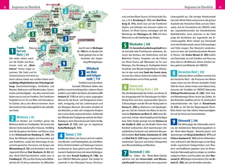 Produktbild Reiseführer Rhein-Main-Region mit Taunus und Odenwald (Deutsch, Simon Hart, Lilly Nielitz-Hart, 2021)