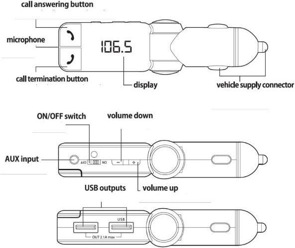 Produktbild Forever FM transmitter TR-320