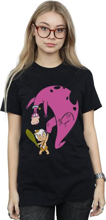 Immagine prodotto The Flintstones Bamm Bamm And Dino Maglietta Ampia Donna (XL)