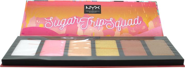 Actual product image NYX Professional Make-Up NYX Limited Edition Sugar Trip Squad Highlighter Palette 30g