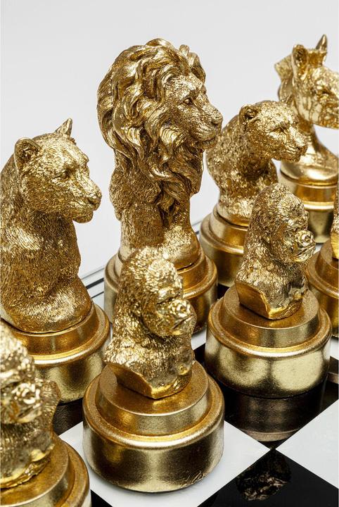 Image du produit Kare Design Deko Objekt Chess Animals 60x60cm