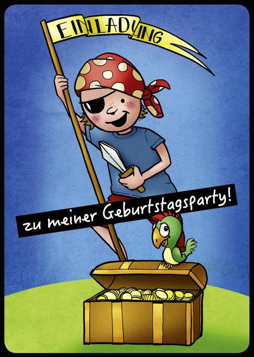Image du produit ABC Cartes d'invitation anniversaire de l'enfant (6 pcs)