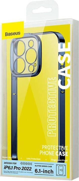 Actual product image Baseus Glitter Series Magnetic Case iP14 (Apple iPhone 14 Pro)