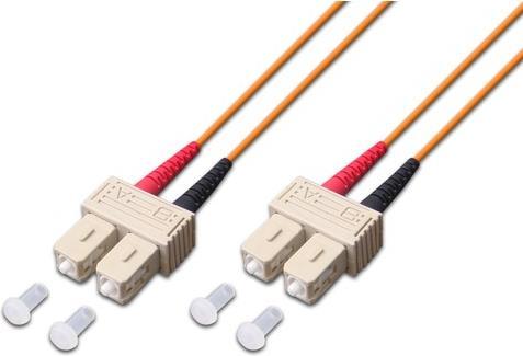 Actual product image Lightwin Fibre optic duplex patch cable (CAT6e, 10 m)
