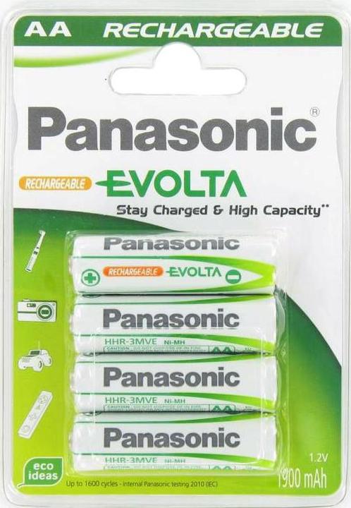 Actual product image Panasonic Rechargeable (4 pcs., AA, 2050 mAh)