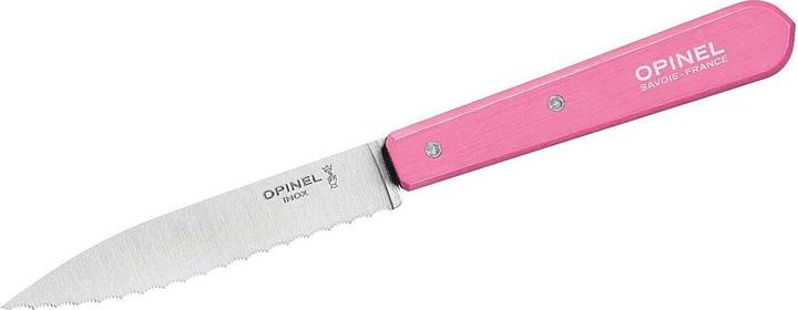 Opinel 002036 Küchenmesser No. 113 rosa Buchenholzgriff (9.60 cm)