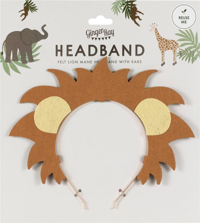 Image du produit Amscan Serre-tête lion
