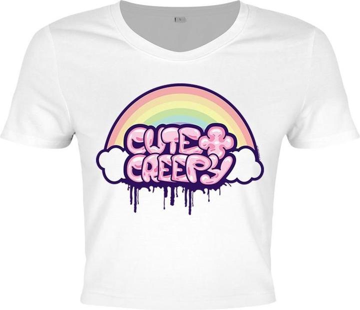 Grindstore CropTop Cute & Creepy