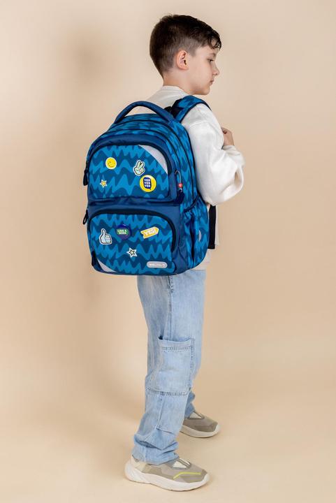 Actual product image Belmil Maxi Pack Schulrucksack mit Brustgurt 2tlg. Set " (22 l)