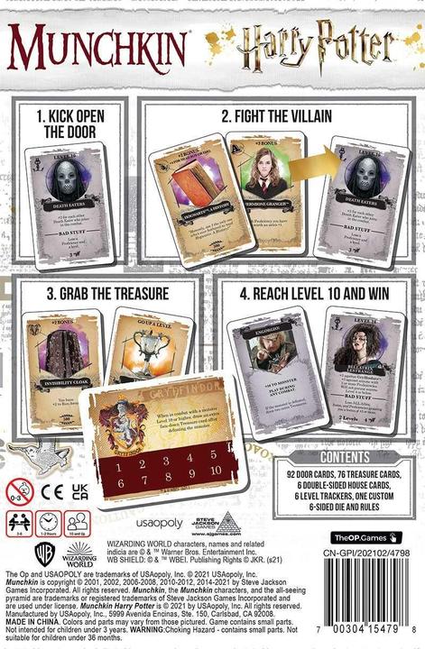Produktbild USAopoly Munchkin Harry Potter (Englisch)