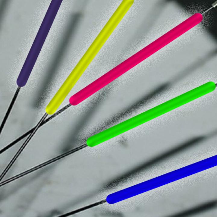 Image du produit Kikkerland Bike Spoke Reflectors