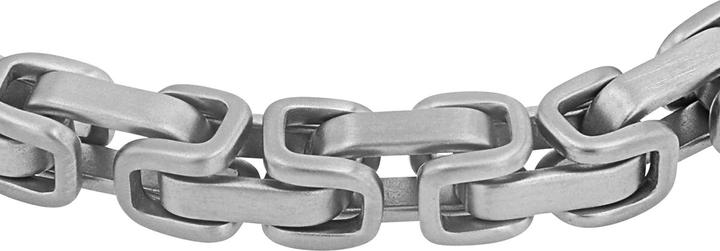 Image du produit S.Oliver Armschmuck für Herren, Edelstahl (23 cm, Acier inoxydable)