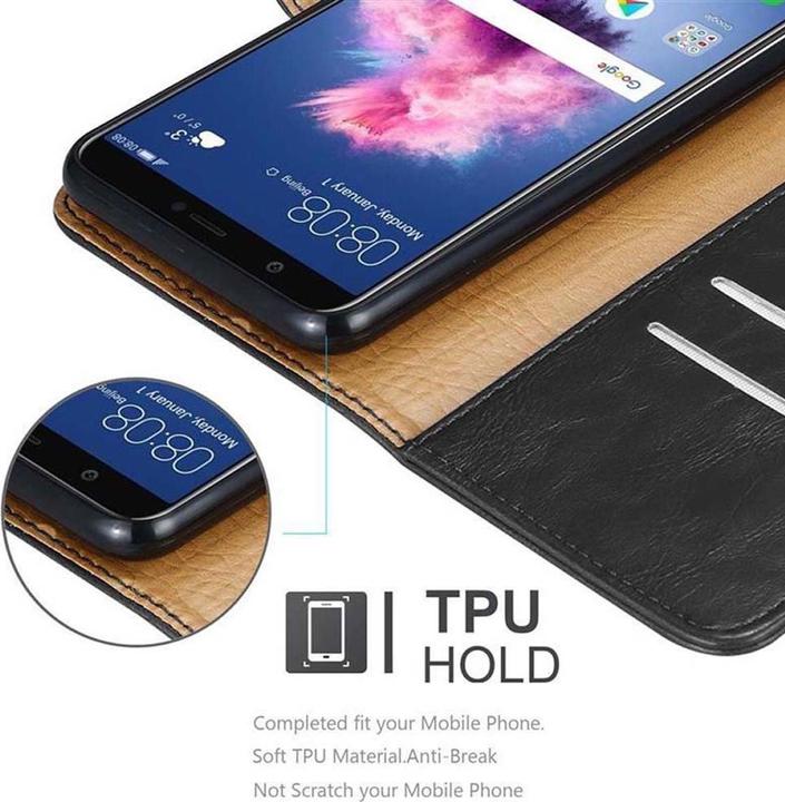 Actual product image Cadorabo Book Luxury Cover (Huawei Enjoy 7S, Huawei P Smart (2018))