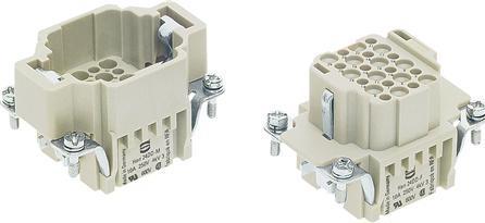 Immagine prodotto Harting Connettore HAN DD, inserto tipo 6B a crimpare max 2,5mm2, 10A24 poli
