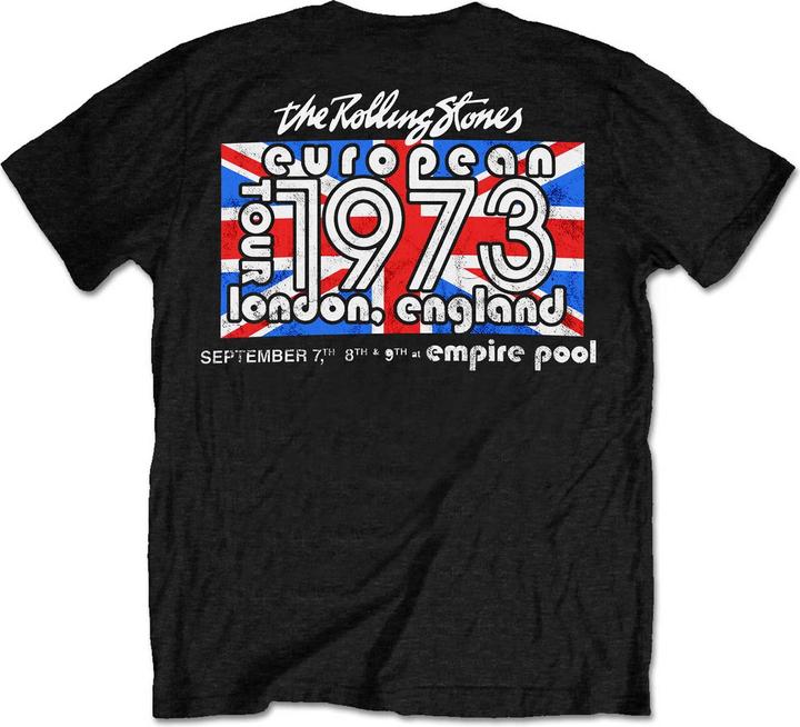 Image du produit The Rolling Stones T-shirt unisexe adulte London European'73 (L)