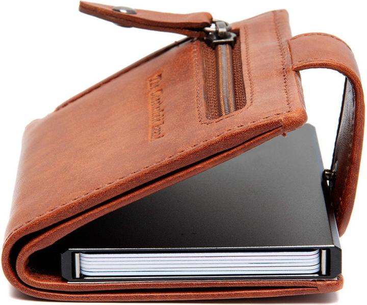 Immagine prodotto The Chesterfield Brand Barrea Geldbörse RFID Schutz Leder 7 cm