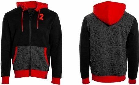 Gaya Entertainment Dying Light 2 Zipper Hoodie "Murals" Black/Red (S)