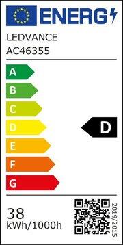 Energie-Label Ledvance LED-Lampe (E27, 38 W, 6000 lm, 6 x, D)