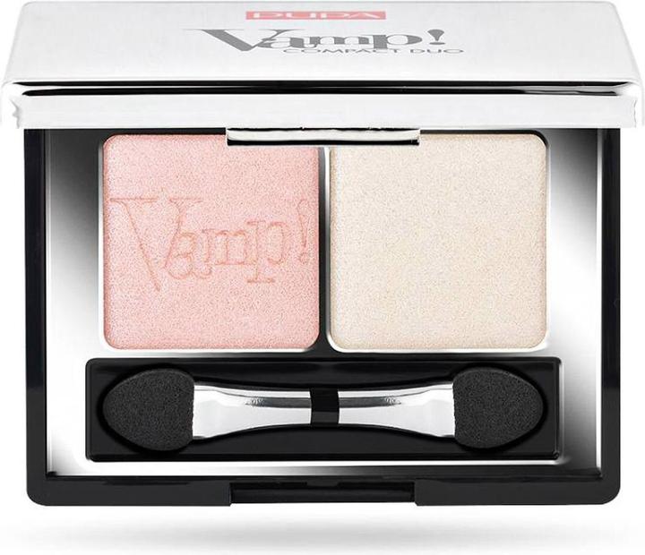 Actual product image Pupa Milano Pupa Vamp Compact Duo Double Eye Shadow 001 2.2G