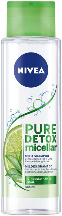 Produktbild NIVEA Pure Detox (400 ml, Flüssiges Shampoo)