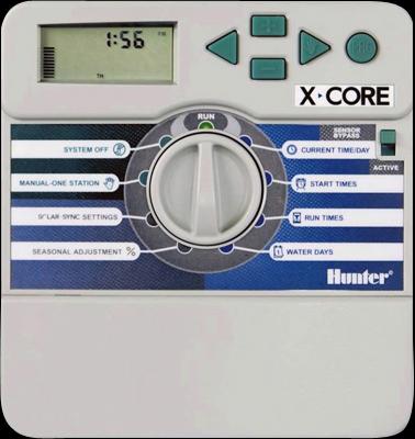 Hunter Steuergerät 24VAC Typ X-CORE 801-iE Indoor 8 Stationen