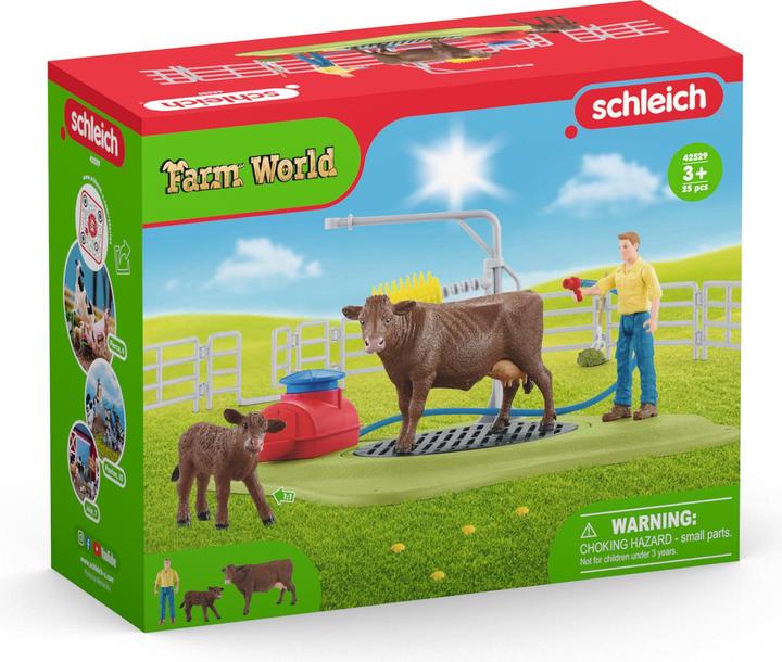 Immagine prodotto Schleich Stazione di lavaggio delle mucche