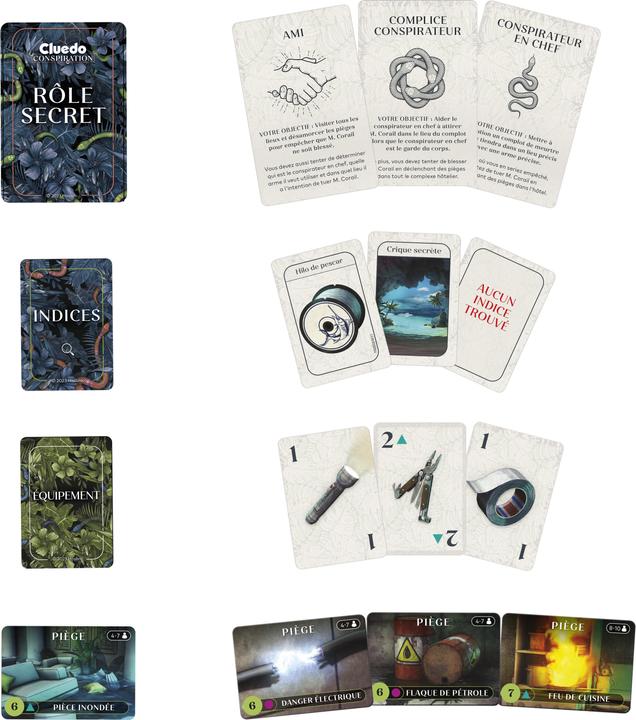 Actual product image Hasbro Gaming Cluedo Conspiracy (French)