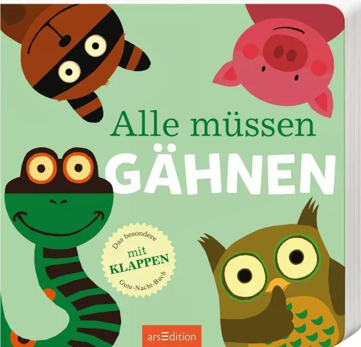 Actual product image Alle müssen gähnen (German, Maria Höck, Anita Bijsterbosch, 2015)