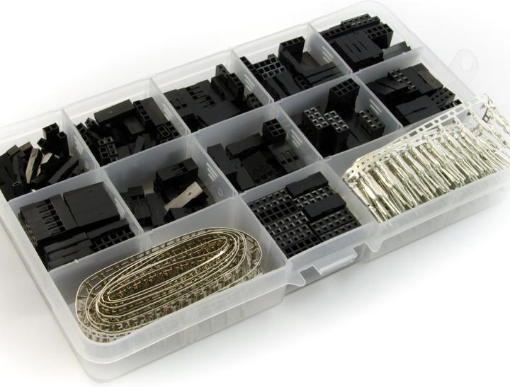 Purecrea Dupont Crimp Stecker und Buchsen Set 620 Stück
