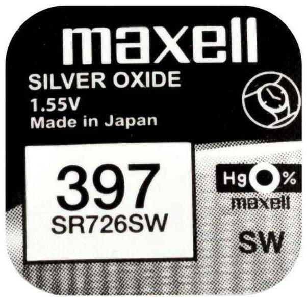 Produktbild Maxell SR726SW (10 Stk., SR59, 36 mAh)