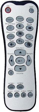 Actual product image Optoma Hd142x (Full HD, 3000 lm)
