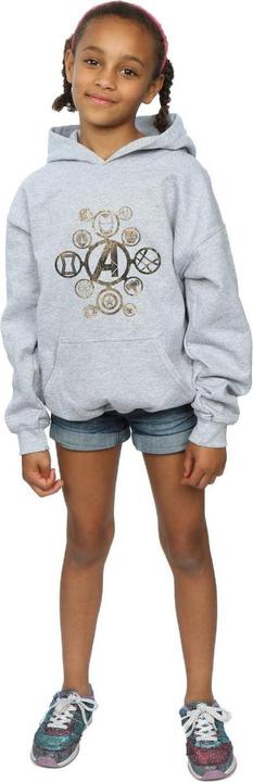 Image du produit - Sweat à capuche AVENGERS INFINITY WAR ICONS - Fille (116)