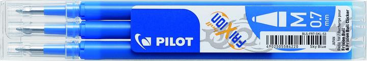 Actual product image Pilot FriXion Refill Set of 3 sky blue (Refill, Sky blue, 0.70 mm)