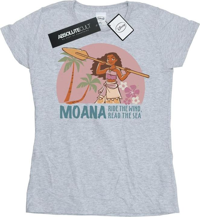 Immagine prodotto Disney Moana Read The Sea Maglietta Donna (L)