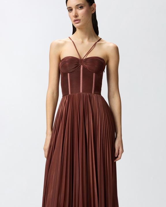 Actual product image Pinko Dresses Brown (L)