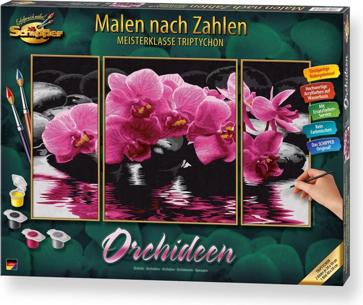 Image du produit Schipper Peinture par numéros - Orchidées