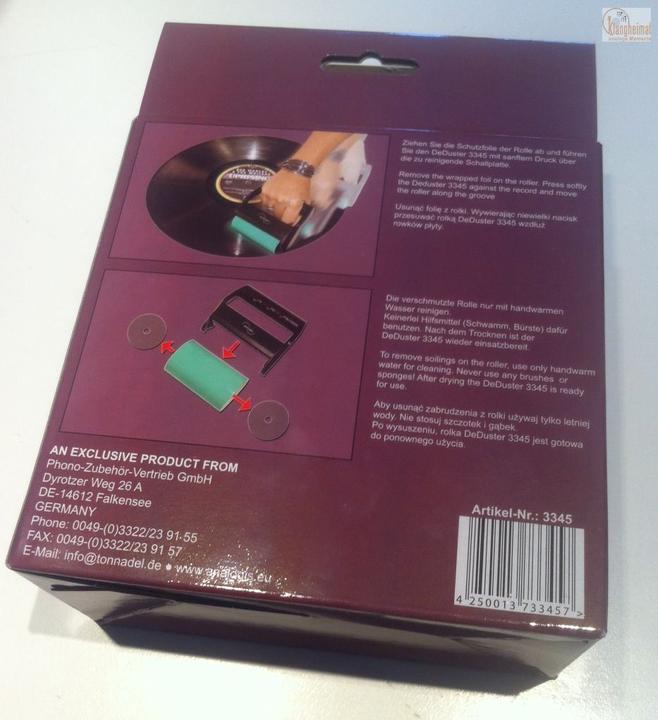 Produktbild Analogis DeDuster (Plattenspieler Reinigung)